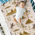 Mindsoft 2 Set 52 28 8 Inches Pcs Crib Sheet x x Baby Sheet Newborn Bedding Nursery Crib Sheets for Girl Boys Baby
