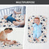 21 5/8" 31.5" Mat(Floral1PCS) Baby Diaper Changing Pad, x Waterproof Changing Pad Liners - Reusable Soft and Absorbent