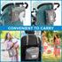 Accmor Waterproof Travel Baby Changing Mat - Grey, Portable Diaper Changing Pad for Newborns