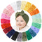 Jesries 22 PCS Baby Headbands with Bows - Soft Nylon Hairbands for Newborn Infant Toddler Kids Handmade Accessories