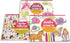 Set: 3+ Melissa & Doug Sticker Collection and Coloring Pads Princesses, Fairies, Animals, and More Kids Arts