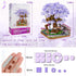 Cherry Blossom Bonsai Tree Mini Building Set, Japanese Sakura Tree House Model for Adults and Kids (2200PCS)