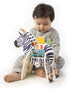 Manhattan Toy Safari Zebra Wooden Toddler Activity Toy