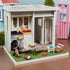 1/12 Dollhouse Furniture - Dollhouse Kitchen Miniature BBQ Grill Oven & Dollouse Accessories Table Chairs with Fake