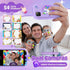 Uckqui 2.8" 18 MP3, 32GB 3-10, Kids Smart Phone for Girls, Toddler Phone Toy with Dual Camera, Touchscreen, Games