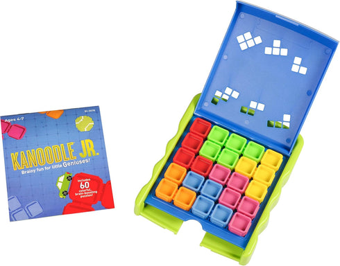 Educational Insights Kanoodle Jr. 3D Brain Teaser Puzzles, Fun Travel Games for Kids Ages 4+