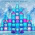 Magnetic Tiles 3D Frozen Kids Toys for Girls Age 4-7, Educational Building Blocks for Princess Castle Play