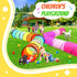 Kids Play Tunnel Tent - 2 Pack 6-ft Pop Up Crawl Tunnel Toy for Indoor & Outdoor Play, Rainbow & Pink Tunnels
