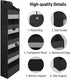 Heavy Duty Over Door Organizer, Large Wall Mount Hanging Storage for Closet and Nursery, Black