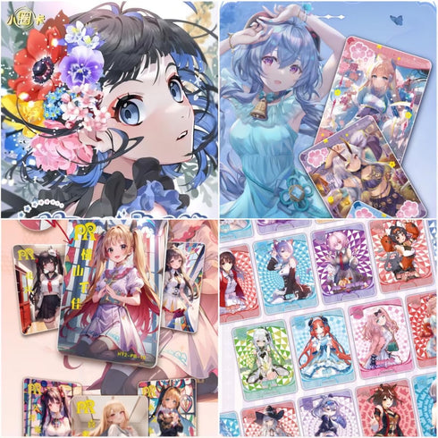 Tanha 151 Pcs Goddess Story TCG Booster Box 2 Yuan 2024/New (Flower Girl /HYSN02)
