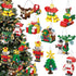 JOICEE Christmas Ornaments Building Blocks, 18 Pack Xmas Tree Ornaments Building Sets