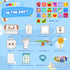 20PCS 3-9 (60ml) Magic Gel Water Elf Toy Kit, Squishy Making Kit for Kids with Aqua Fairy Water Gels & Animal Mold