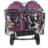 EZTongPin Rain Cover for Double Stroller,Universal Size Weather Shield for Side by Side Double Baby Stroller.