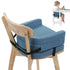 ROYALAY Toddler Booster Seat for Dining Table, Adjustable Height Booster Seat Pad