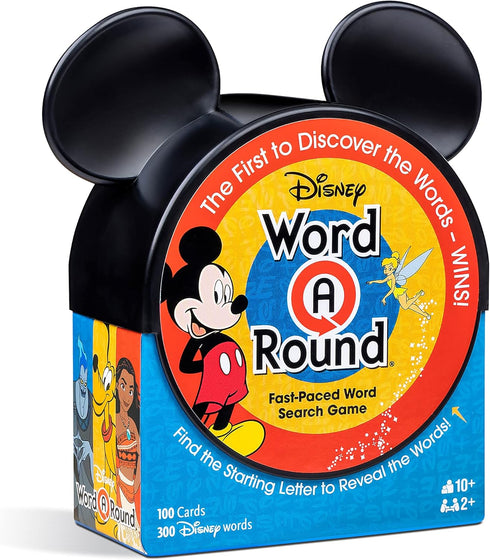 ThinkFun Disney WordARound Trivia Game Read The Word Around The Card for Ages 10+