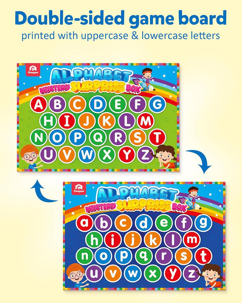 26pcs 3 4 5 Coogam Mystery Surprise Box, Fine Motor Letter Matching and Sorting Game, Alphabet Educational Montessori