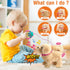 Koonie Talking Plush Golden Retriever Toy, Electronic Interactive Stuffed Puppy for Kids