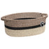 Dog Toy Basket - Small Woven Storage Basket for Gifts, Towels, Nursery, Living Room, Toy Storage Organizer Bins (12 x 8