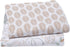 100% 2 Pack Lambs & Ivy Jungle Story Cotton Muslin Safari Swaddle Blankets