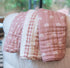 100% 8-Layer Set 3 Nana Baby Burp Cloths Organic Cotton, Oversized & Hypoallergenic, Muslin, Machine Washable, Neutral
