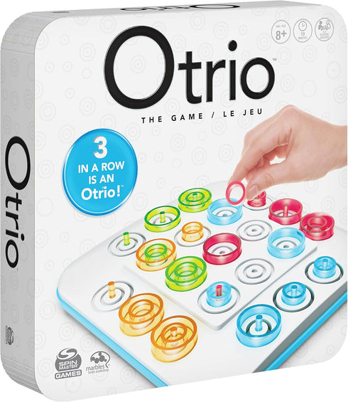 Otrio Strategy-Based Board Game for Adults, Families, and Kids Ages 8+, by Marbles Brain Store