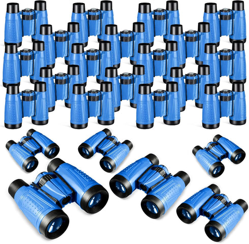 Libima 24 Pcs Binoculars for Kids, Compact Educational Binoculars with Neck String for Boys Girls