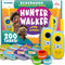 QUOKKA Scavenger Hunt for Kids Ages 4-8, Treasure Hunting Outdoor Games with Walkie Talkies & 200 Cards