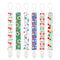 Christmas Pacifier Clips, 6 Pack Binkie Paci Holder for Most Pacifiers, Teethers & Toys, Xmas Gift (Snowman, Snowflake)