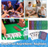 Wkchxd 12 Pack, 6 (12) Playing Cards Decks of Cards, Poker Size Standard Index Deck in Unique Colors, Playing Cards