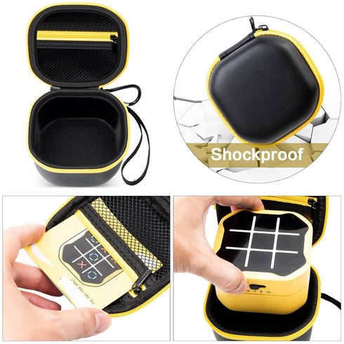 GWCASE Case Compatible with GiiKER Tic Tac Toe Bolt Game - 3-in-1 Handheld Puzzle Game Storage Organizer