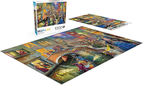 Buffalo Games - Image World - Venice Carnival - 1000 Piece Jigsaw Puzzle for Adults - Perfect for Game Nights, 26.75 x