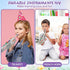 Treela Set of 3 Musical Instruments, Saxophone Trumpet and Horn for Beginners, Colorful Keys Coded for Boys Girls