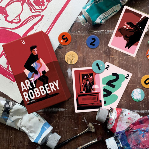 Art Robbery Card Game - Strategic Heists and Cunning Thieves Family Game for Kids and Adults