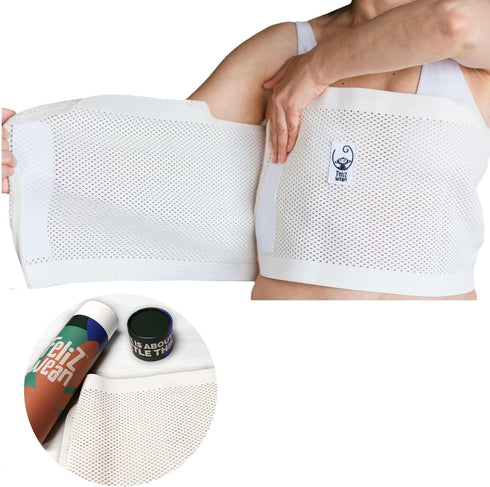 Chest Binder for Breastfeeding Weaning - Stretchable Breathable Adjustable Breastfeeding Essentials for