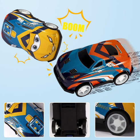 36PCS Mini Pull Back Cars for Kids 3-5, Race Cars Party Favors Bulk Vehicles Set, Classroom Prizes for Boys Girls