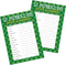 DISTINCTIVS St. Patrick's Day Word Scramble Game - Classroom Party Game for 25 Players