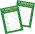 DISTINCTIVS St. Patrick's Day Word Scramble Game - Classroom Party Game for 25 Players