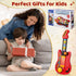 2 1 2-4 Kids Guitar in Musical Instruments for Kid - Fun Piano Toddler Toy & Electric Guitars | Explore Creativity |