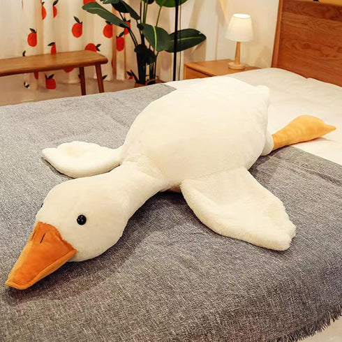 19.68 Inch Swan Stuffed Animal, 2.6 lbs Weighted Plush Goose Toy, Gifts for Kids