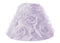 Sweet Jojo Designs Purple Floral Rose Lamp Shade - Solid Light Lavender