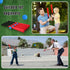 Wettarn 4 Pieces Foam Baseball Bat 24 Inches with 4 Pcs Safe Soft Baseballs T Ball Set for Outdoor Indoor Sport Game