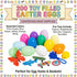 2 1/2" 200 Fun Express Mega Bulk Pc. Animal Theme Toy-Filled Plastic Easter Eggs for Easter Egg Hunts, School, Church