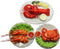 3 Assorted Dollhouse Miniature Mix Seafood with Lobster, Tiny Food Dollhouse Accessories for Collectibles