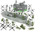 BMC Toys WW2 40pc Playset BMC D-Day Plastic Army Men - Utah Beach Soldier Figures