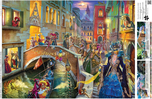 Buffalo Games - Image World - Venice Carnival - 1000 Piece Jigsaw Puzzle for Adults - Perfect for Game Nights, 26.75 x