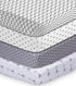 BaeBae Goods 4 Pack, Set, Premium Crib Sheets for Baby Boys and Girls, Soft and Breathable Jersey Knit Fitted Sheet