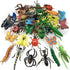 30 Pack Bug Toys, Fake Plastic Bugs and Insects for Kids, Halloween Birthday Party Favors, Goodie Bag Fillers