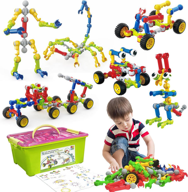 Huaker Stem Building Toys for 3 4 5 6 7 8 Year