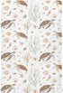 Burbuja Ocean Turtle Crib Sheet for Boys Girls, Fitted Crib Sheet 28 x