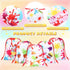 Honoson 24 Pieces Paint Art Gift Favor Bags, Painting Theme Drawstring Bags for Kids Art Party Birthday Decorations